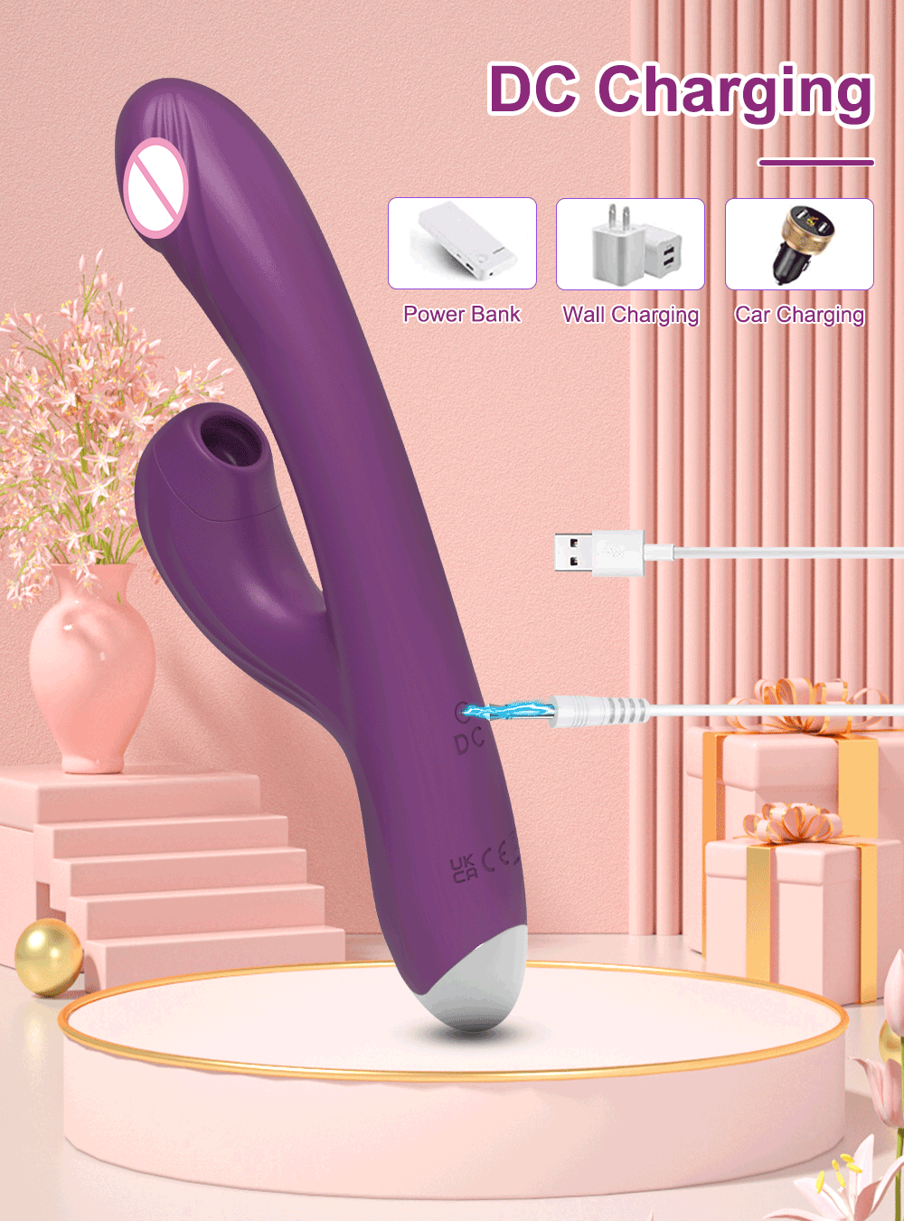 Clitoral Sucking G-spot Vibrator Dildo for Women Heating Nipple Vacuum Sucker Clit Stimulator Sex Toys for Adults Masturbator Clitoral Sucking G-spot Vibrator Dildo for Women Heating Nipple Vacuum Sucker Clit Stimulator Sex Toys for Adults Masturbator
