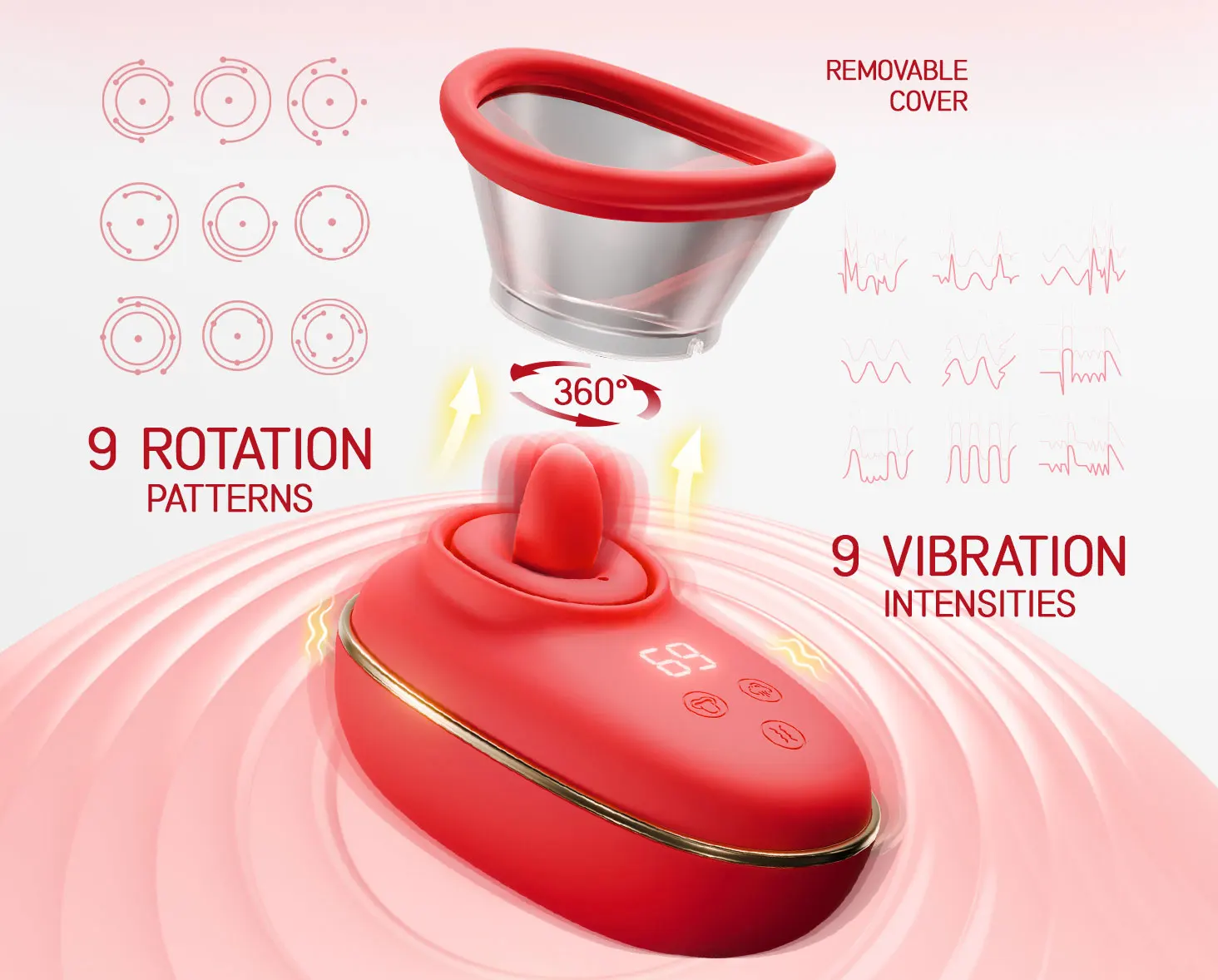 Clitoral Vibrator Sucking and Licking Tongue Sex Toy for Women Nipple Vagina Stimulator Orgasm Pussy Blowjob Female Masturbation Clitoral Vibrator Sucking and Licking Tongue Sex Toy for Women Nipple Vagina Stimulator Orgasm Pussy Blowjob Female Masturbation