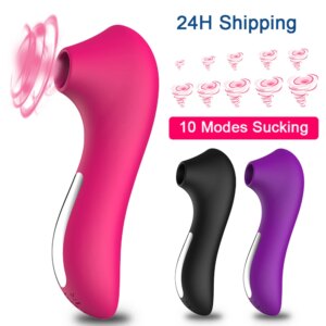 Clitoral Sucker Vagina Suck G Spot Vibrator Female Clit Vacuum Stimulator ​Nipple Sex Toys for Adults Women Masturbator Products