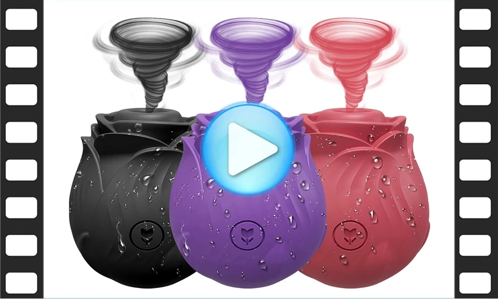 Powerful Sucking-Rose Vibrator Toy for Women Vacuum Stimulator Oral Nipple Clit Sucker Female Sex Toys Goods for Female Adults Powerful Sucking-Rose Vibrator Toy for Women Vacuum Stimulator Oral Nipple Clit Sucker Female Sex Toys Goods for Female Adults