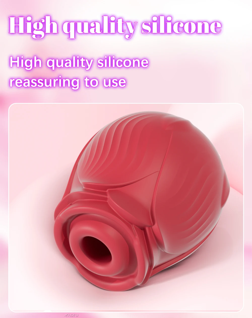 Powerful Sucking-Rose Vibrator Toy for Women Vacuum Stimulator Oral Nipple Clit Sucker Female Sex Toys Goods for Female Adults