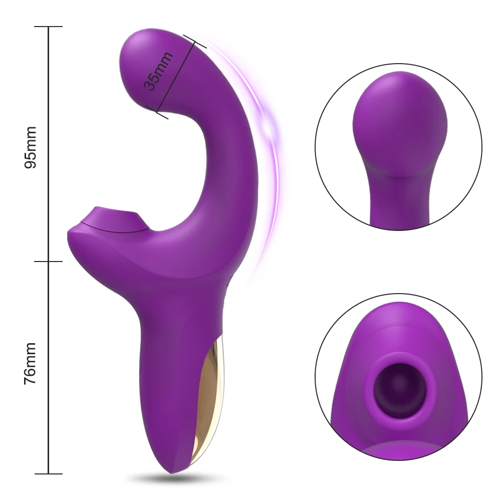 G Spot Vibrator 20 Speeds Clit Sucking Toy Dildo Adult Sex Toys Clitoral Stimulator Vibrating Finger Massager Dildos For Women