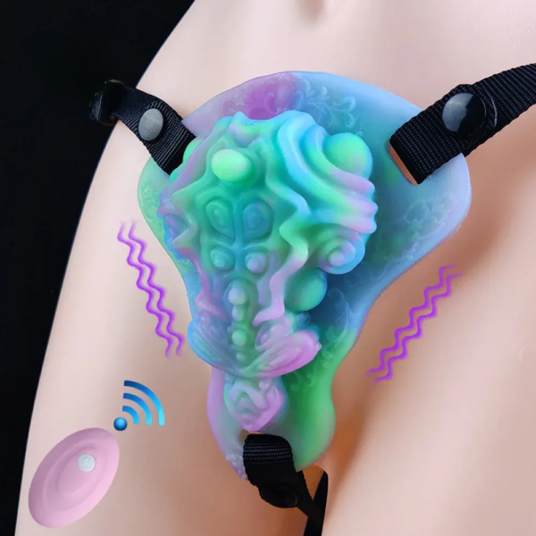 Triangles Strapon Sex Grinder 10 Modes Vibrator Grinding & Humping Stimulator Sex Toy For Women Men Foreplay