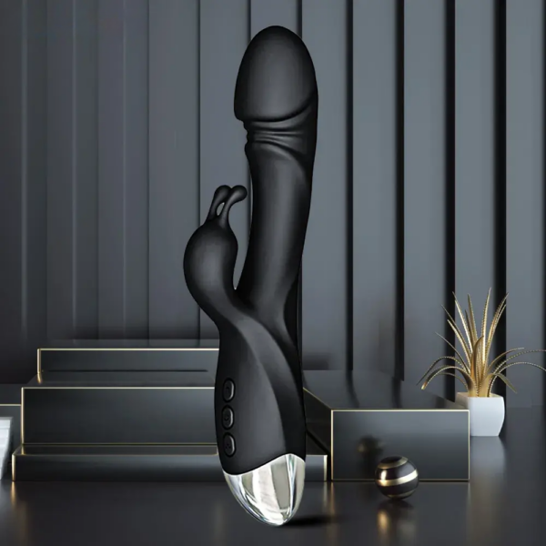 Rabbit Vibrator for Women Powerful G Spot Female Clitoris Stimulator Vagina Nipple Massage Dildo Silent Adults Sex Toy
