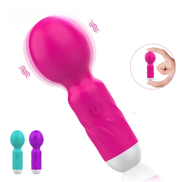 Wireless Vibrator USB Rechargeable Massager Sex Toys for Woman Masturbator Erotic AV Magic Wand Clitoris Stimulator Adult 18 Toy