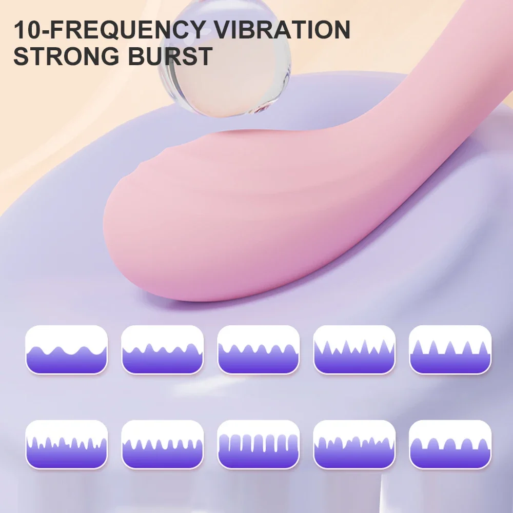 G Spot Dildo Vibrator for Women Rabbit Vibration Silicone Waterproof Female Vagina Stimulation Clitoris Anal Massager Sex Toys