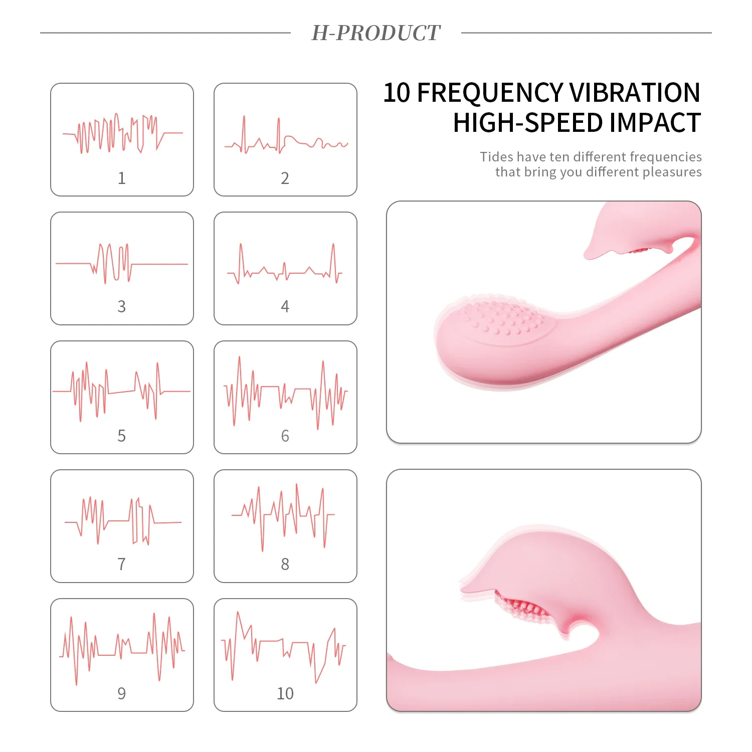 G Spot Dildo Vibrator for Women Rabbit Vibration Silicone Waterproof Female Vagina Stimulation Clitoris Anal Massager Sex Toys