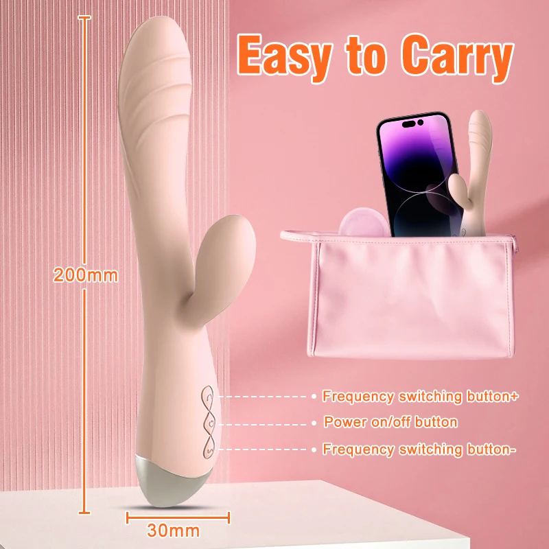 Rabbit Vibrator Wand Dildos Vibrating Plugs Butt Clitoris Stimulator G Spot Massage Anal Vibration Sex Toy For Women