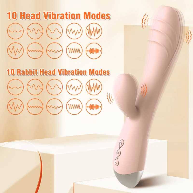 Rabbit Vibrator Wand Dildos Vibrating Plugs Butt Clitoris Stimulator G Spot Massage Anal Vibration Sex Toy For Women