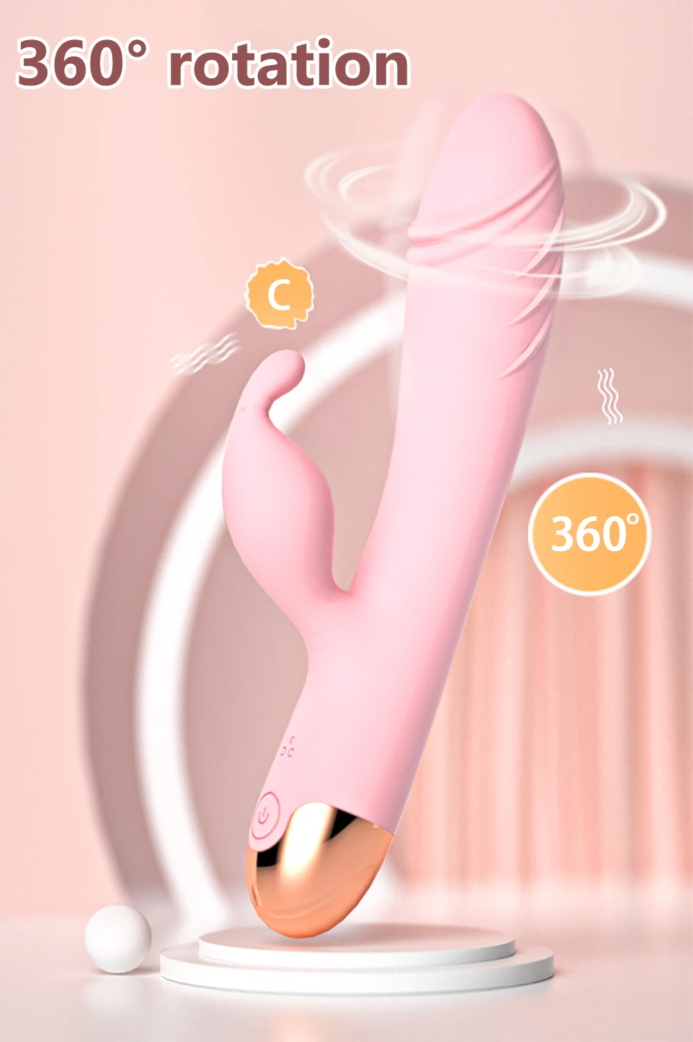 360° Rotating G Spot Vibrator For Women Dual Vibration Dildo Female Vagina Clitoris Massager Sex Toys For Women Adult Toys 360° Rotating G Spot Vibrator For Women Dual Vibration Dildo Female Vagina Clitoris Massager Sex Toys For Women Adult Toys