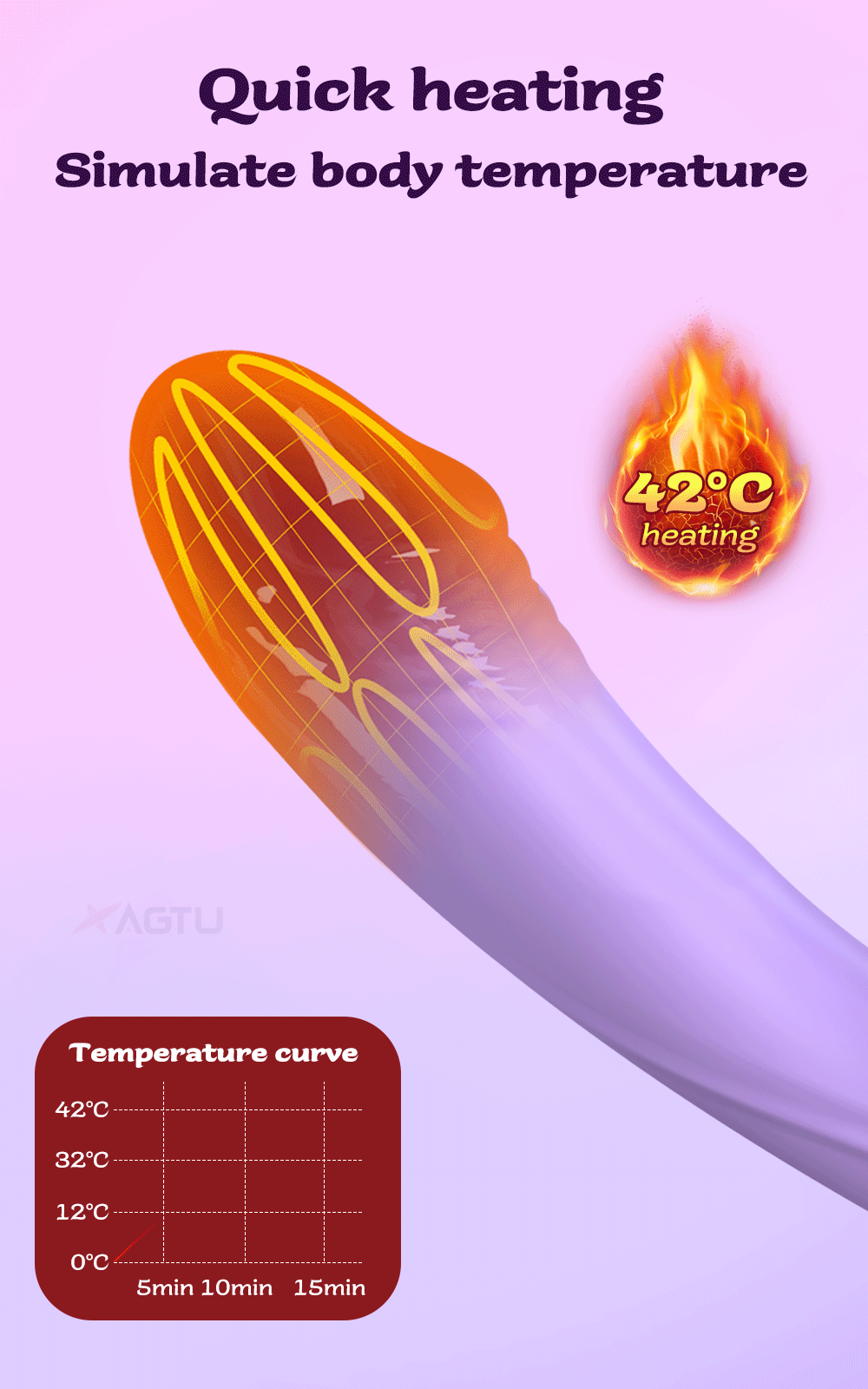 Powerful G Spot Rabbit Vibrator for Women with Tongue Licking Clitoris Stimulator Heating Dildo Adults Goods Sex Toys for Female