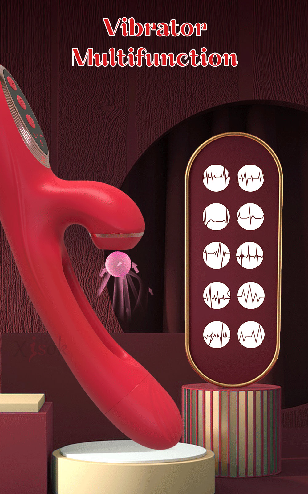 Tapping Flapping Vibrator for Women Clitoris Clit Sucker Stimulator Powerful Sex Toy Woman Female Rabbit Sucking Masturbator
