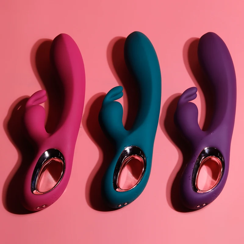 Clitoris Vibrator for Women Rabbit Dildo Female Vagina Masturbaror 10 Speeds Dual Motors Massager Sex Toys for Adult Supplies 18