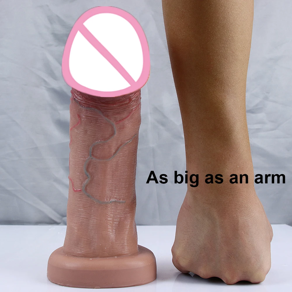 New 7.5cm Big Glans Penis Realistic Dildo Huge Anal Plug Suction Cup Adult Strapon Sex Toys For Woman Vagina Orgasm Masturbation New 7.5cm Big Glans Penis Realistic Dildo Huge Anal Plug Suction Cup Adult Strapon Sex Toys For Woman Vagina Orgasm Masturbation