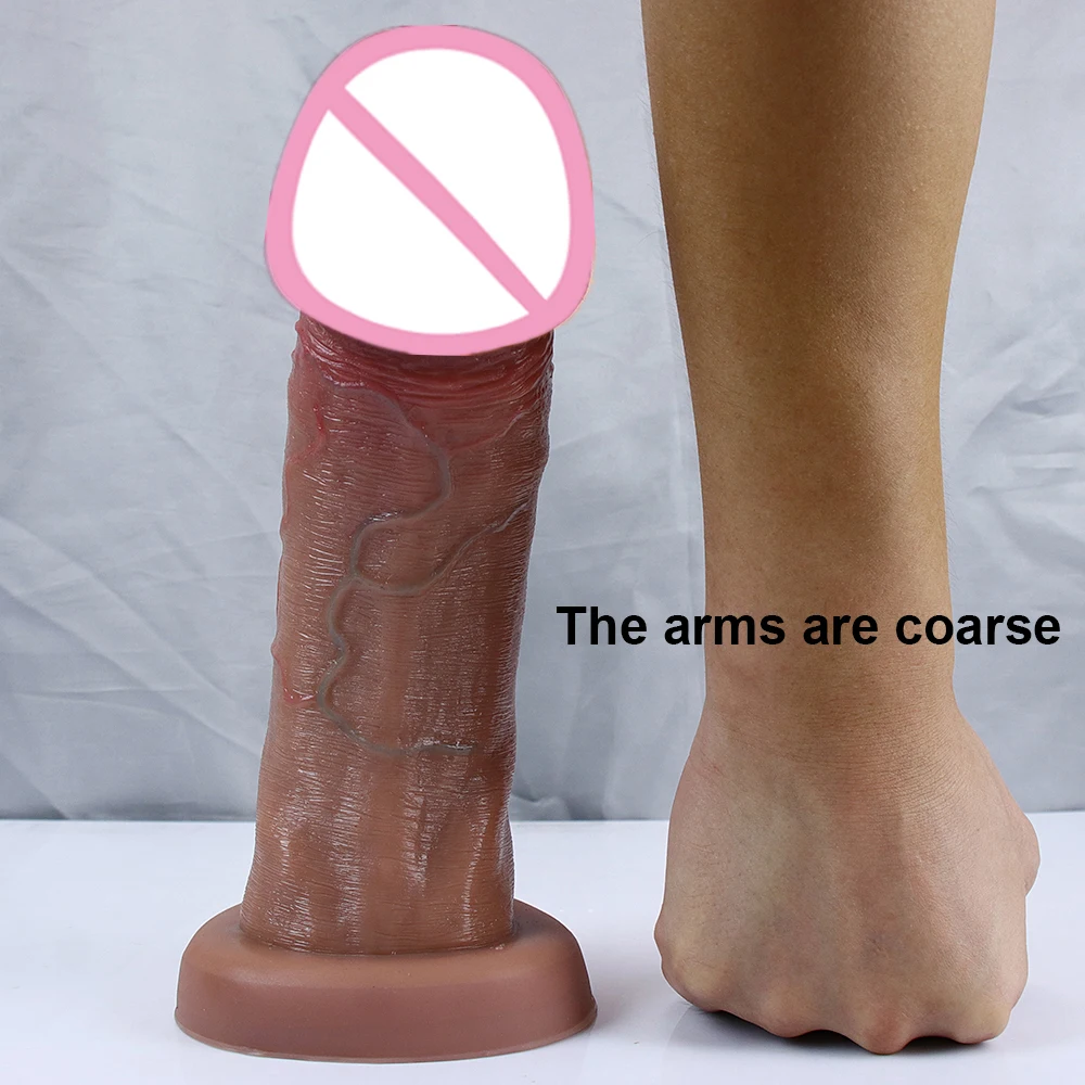 New 7.5cm Big Glans Penis Realistic Dildo Huge Anal Plug Suction Cup Adult Strapon Sex Toys For Woman Vagina Orgasm Masturbation New 7.5cm Big Glans Penis Realistic Dildo Huge Anal Plug Suction Cup Adult Strapon Sex Toys For Woman Vagina Orgasm Masturbation