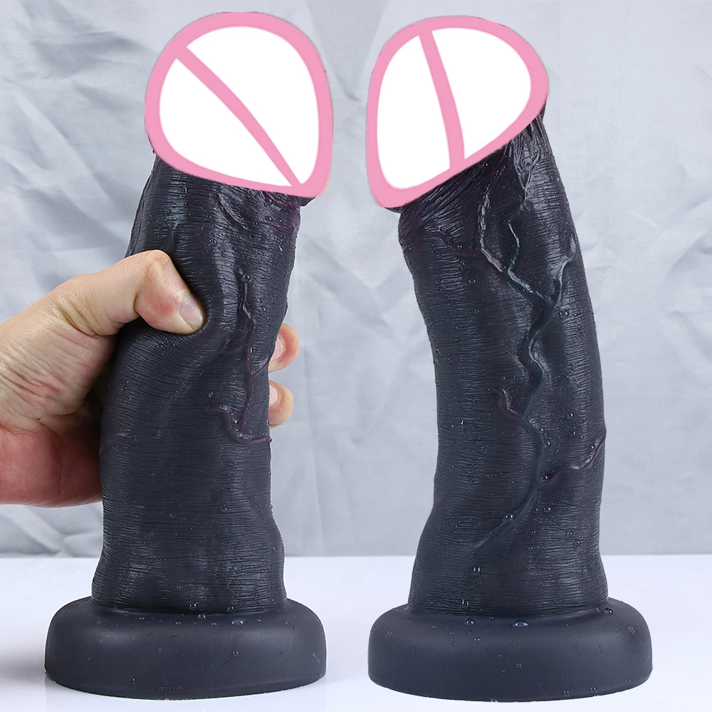 New 7.5cm Big Glans Penis Realistic Dildo Huge Anal Plug Suction Cup Adult Strapon Sex Toys For Woman Vagina Orgasm Masturbation New 7.5cm Big Glans Penis Realistic Dildo Huge Anal Plug Suction Cup Adult Strapon Sex Toys For Woman Vagina Orgasm Masturbation
