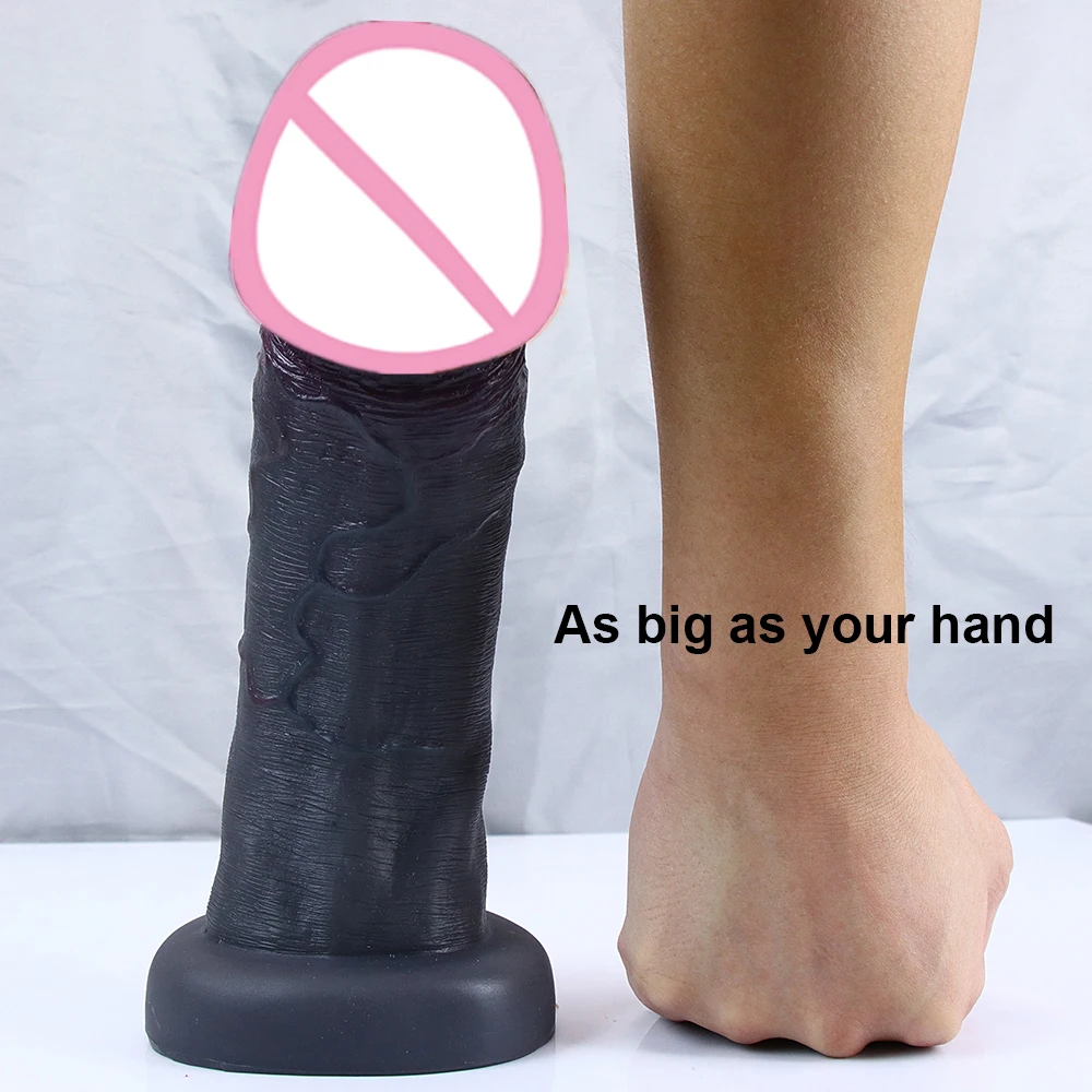 New 7.5cm Big Glans Penis Realistic Dildo Huge Anal Plug Suction Cup Adult Strapon Sex Toys For Woman Vagina Orgasm Masturbation New 7.5cm Big Glans Penis Realistic Dildo Huge Anal Plug Suction Cup Adult Strapon Sex Toys For Woman Vagina Orgasm Masturbation