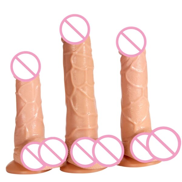 Dildo Realistic with Suction Cup Dildo for Anal Big Penis for Women Sex Toys Female Masturbator Adult Sex Product Toys Adult