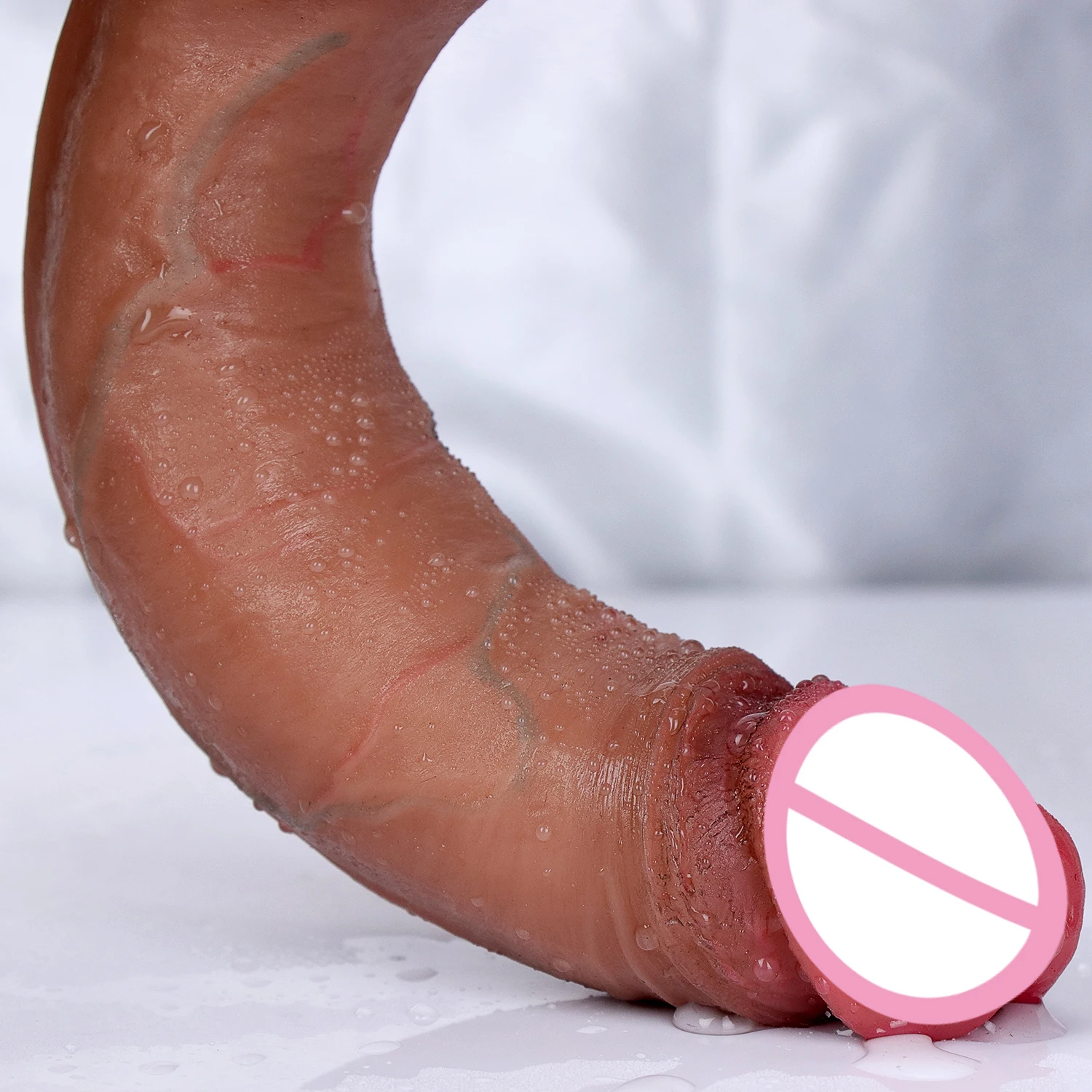 Super Real Skin Silicone Big Huge Dildo Realistic Suction Cup Cock Male Artificial Rubber Penis Dick Sex Toys for Women Vaginal