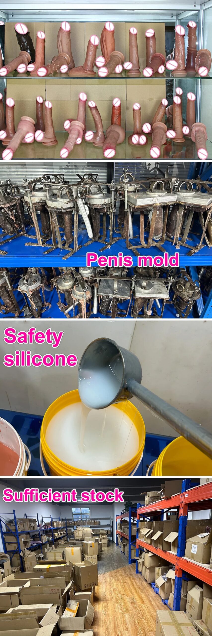 Super Real Skin Silicone Big Huge Dildo Realistic Suction Cup Cock Male Artificial Rubber Penis Dick Sex Toys for Women Vaginal