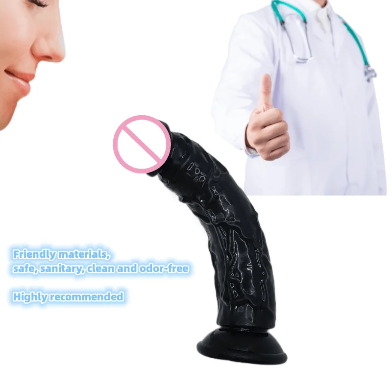 Realistic Dildo Sex toys for Woman Men Couples Silicone Penis  Masturbator Black Dildos Erotic Cock G Spot Clitoris Anal Sex Toy