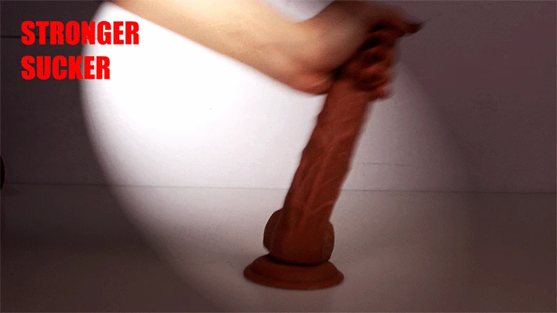 Gelugee Realistic Silicone Dildo Huge Sucker Soft Dildos for Women Masturbator Female Vagina Massage Anal Plug Sex Product 18+
