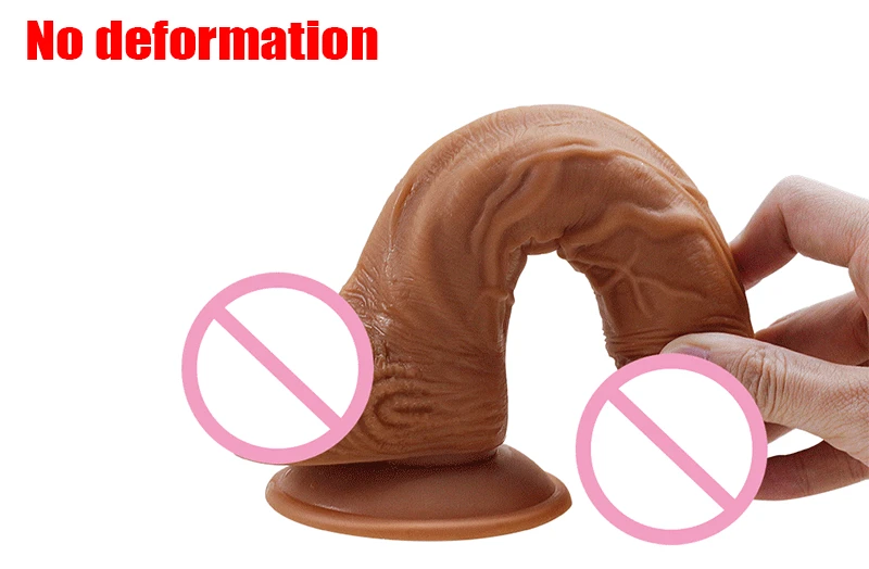 Gelugee Realistic Silicone Dildo Huge Sucker Soft Dildos for Women Masturbator Female Vagina Massage Anal Plug Sex Product 18+