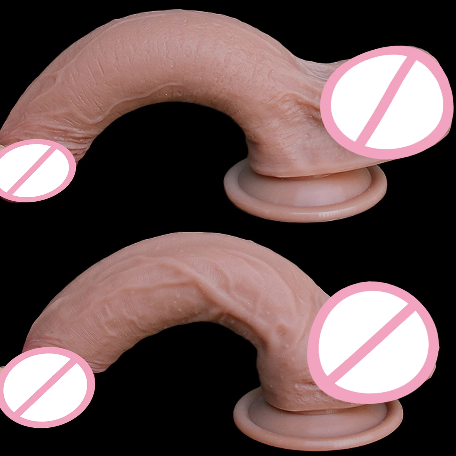 Super Realistic Soft Big Dildo Cheap Small Penis Silicone Suction Cup Vibrator Dick Anal Sex Toys Men Women Gay Strap on Cock