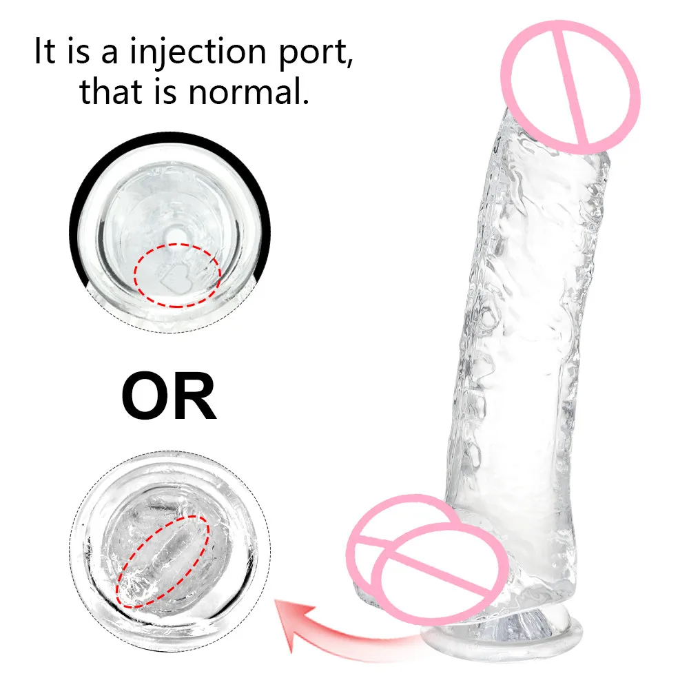 Realistic Jelly Dildo Soft Artificial Dildos Anal Penis Strong Suction Cup Adults Sex Toys for Woman Strapon Female Masturbation Realistic Jelly Dildo Soft Artificial Dildos Anal Penis Strong Suction Cup Adults Sex Toys for Woman Strapon Female Masturbation