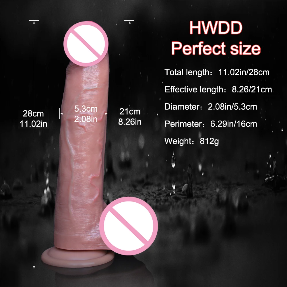 Soft Sexy Huge Dildo Skin Feeling Realistic Penis Sex Toys for Women Big Dicks Double Layersilicong Suction Cup Anal stimulator Soft Sexy Huge Dildo Skin Feeling Realistic Penis Sex Toys for Women Big Dicks Double Layersilicong Suction Cup Anal stimulator