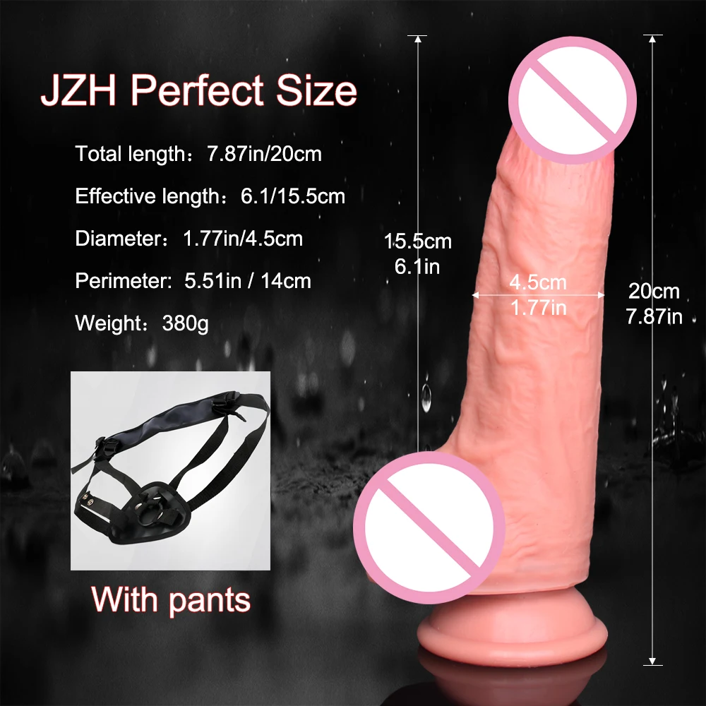 Soft Sexy Huge Dildo Skin Feeling Realistic Penis Sex Toys for Women Big Dicks Double Layersilicong Suction Cup Anal stimulator Soft Sexy Huge Dildo Skin Feeling Realistic Penis Sex Toys for Women Big Dicks Double Layersilicong Suction Cup Anal stimulator