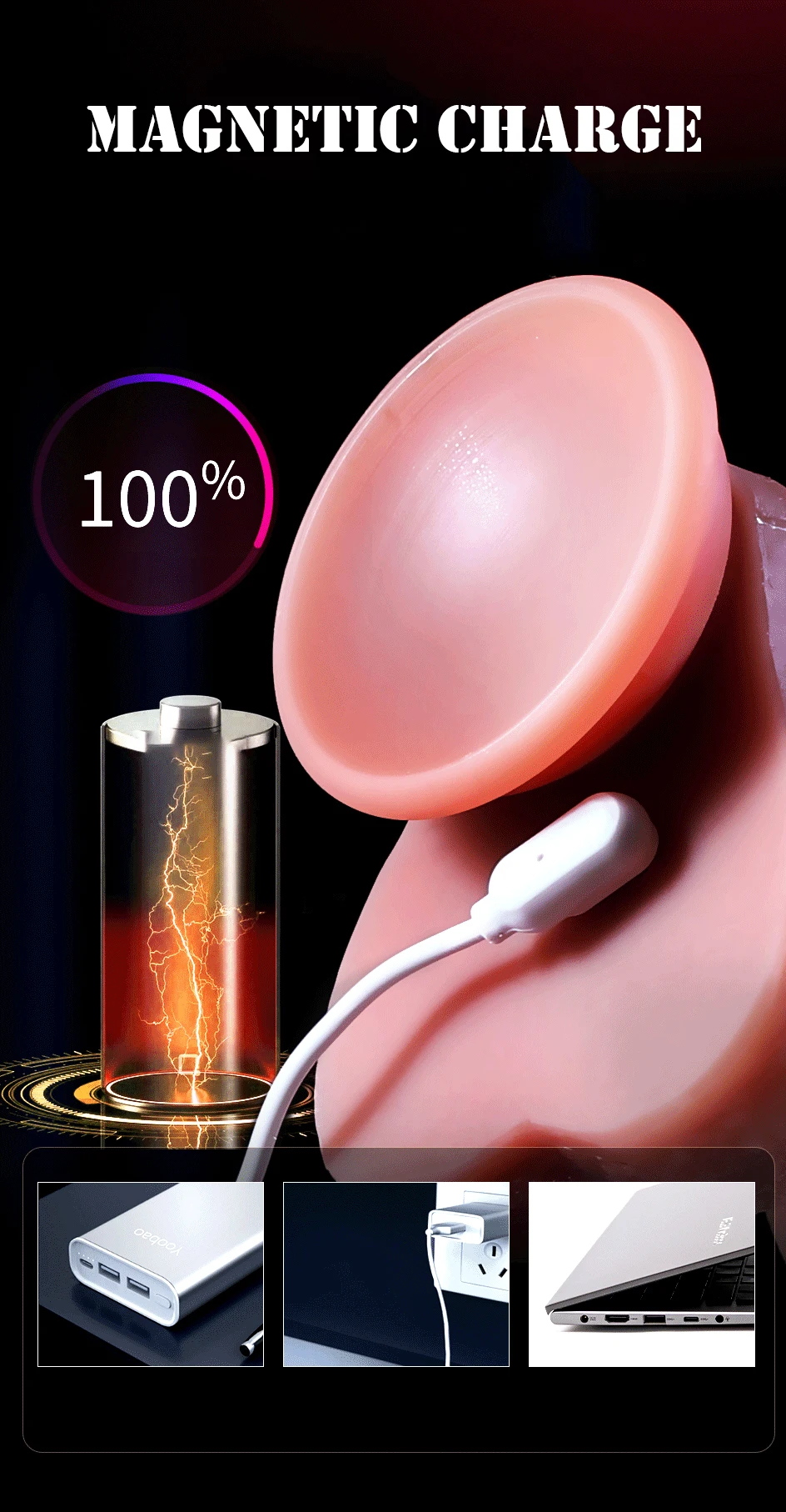8.86 Inch Realistic Dildo Vibrators Adult Sex Toys for Women with Thrusting Swing Vibration G Spot Clitoral Anal Stimulation
