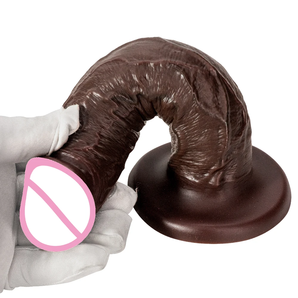 Big Long Dildo  Black Vagina Masturbator Realistic Dick Strapon Penis Soft Suction Cup Anal Sex Toy For Woman G-spot Stimulation