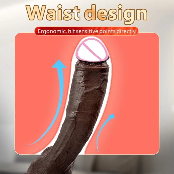 Big Long Dildo  Black Vagina Masturbator Realistic Dick Strapon Penis Soft Suction Cup Anal Sex Toy For Woman G-spot Stimulation