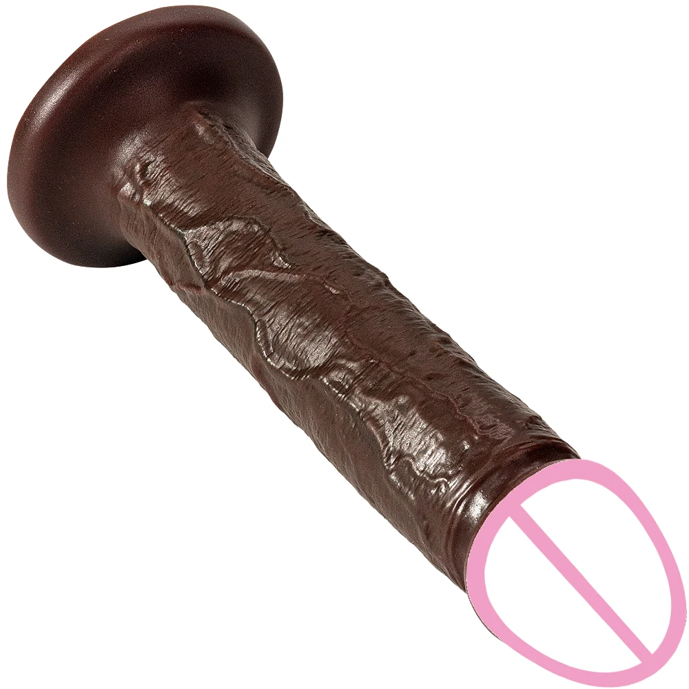 Big Long Dildo  Black Vagina Masturbator Realistic Dick Strapon Penis Soft Suction Cup Anal Sex Toy For Woman G-spot Stimulation