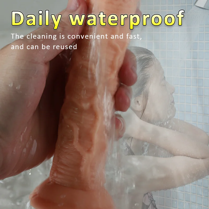 Realistic Simulation Big Dildo with Strap Penis Sex Toy Female Vaginal Anal Masturbator Dick With Suction Cup for Women Lesbian