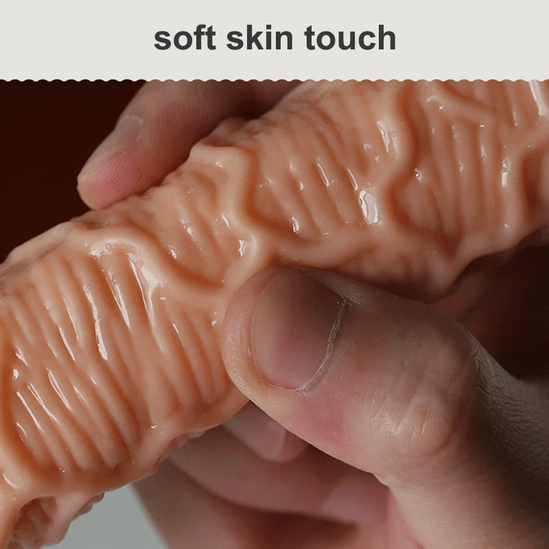 Realistic Simulation Big Dildo with Strap Penis Sex Toy Female Vaginal Anal Masturbator Dick With Suction Cup for Women Lesbian