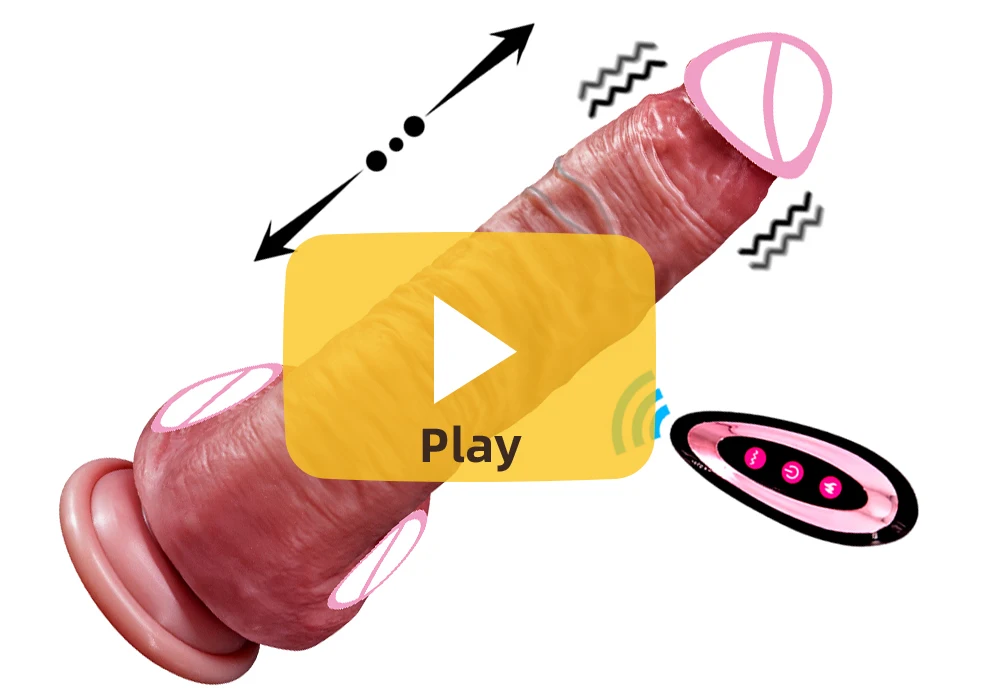 Huge Soft Dildo Vibrator Dildo Heating Wireless Remote Realistic Penis Swing Dick Telescopic Dildos Vibrator For Women Sex Toys