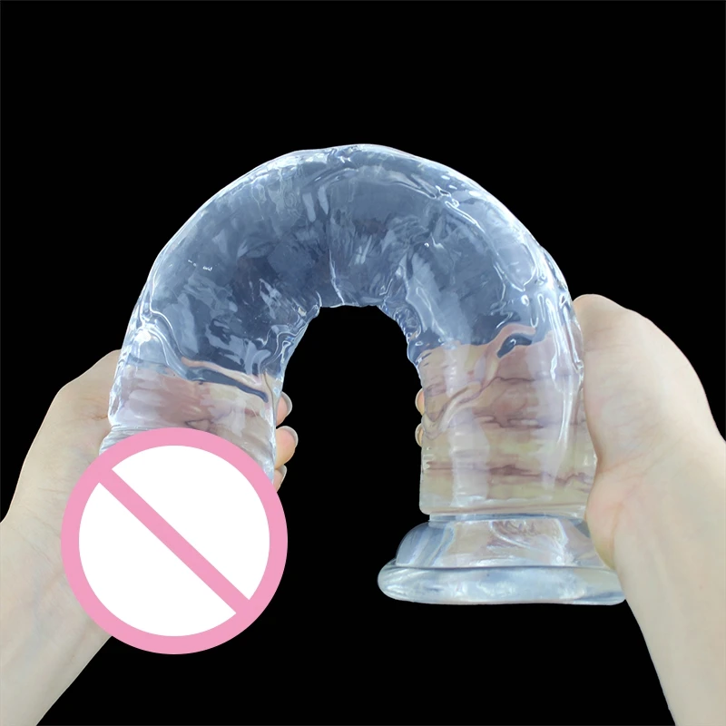 Dildo Adult Toys Erotic Soft Jelly Strong Suction Cup Dildo Anal Butt Plug Realistic Penis G-spot Orgasm Sex Toys for Woman