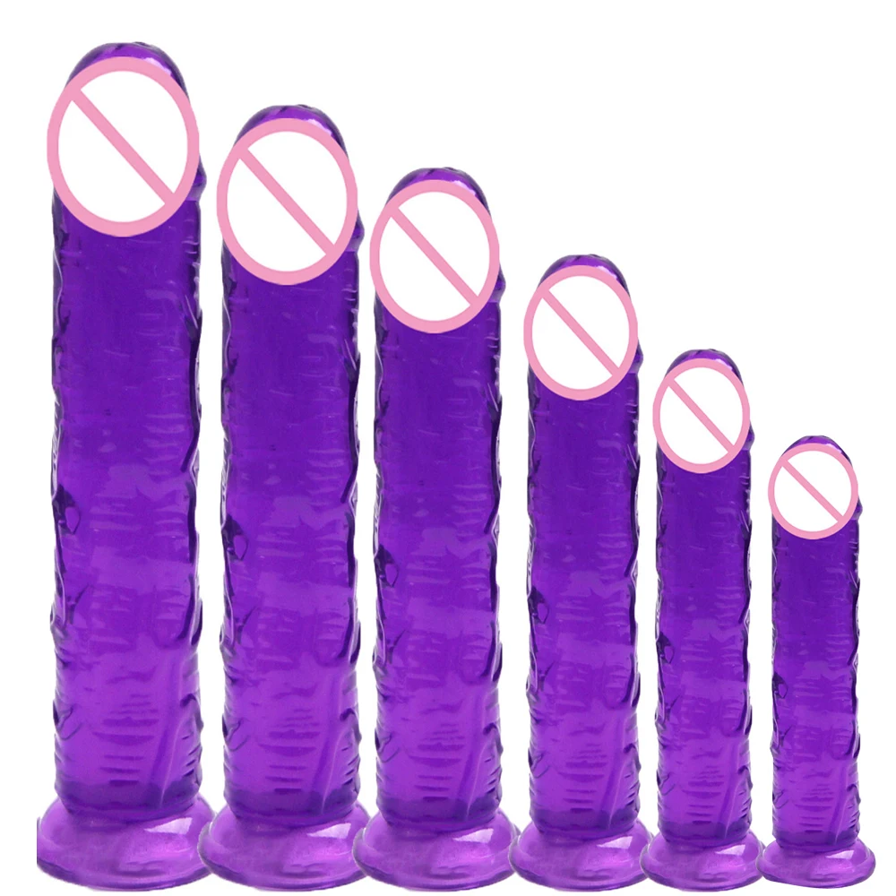 Dildo Anal Plug Dilldo? for Women But Cock Sex Toys Butt​ Woman Penis Dilbo? 18 Realistic Strapon Dildos Strap-on Adults Glass