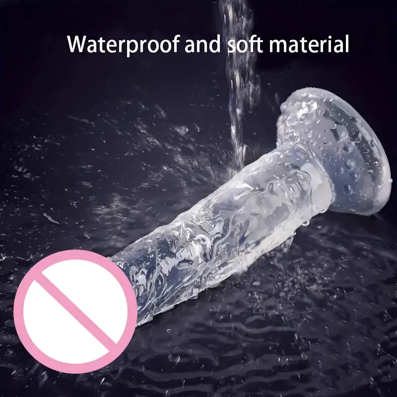 7 Sizes Realistic Clear Dildo XL Silicone Penis with Suction Cup Plugs for Women Masturbation Anal Adults Gay Sex Toys 18 G-spot 7 Sizes Realistic Clear Dildo XL Silicone Penis with Suction Cup Plugs for Women Masturbation Anal Adults Gay Sex Toys 18 G-spot