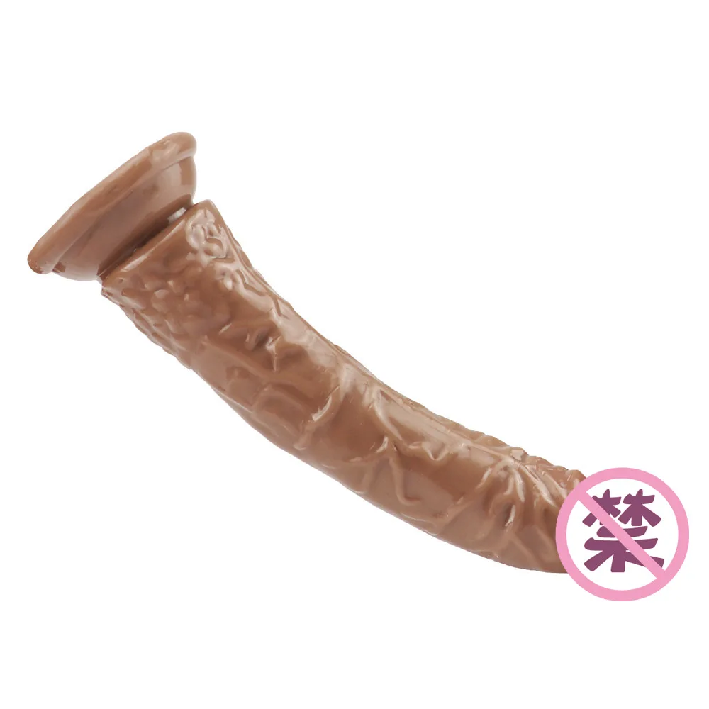 8.4 inch 21cm Realistic Erotic Jelly Dildo With Super Strong Suction Cup Sex Toys for Woman Artificial Penis G-spot Simulation