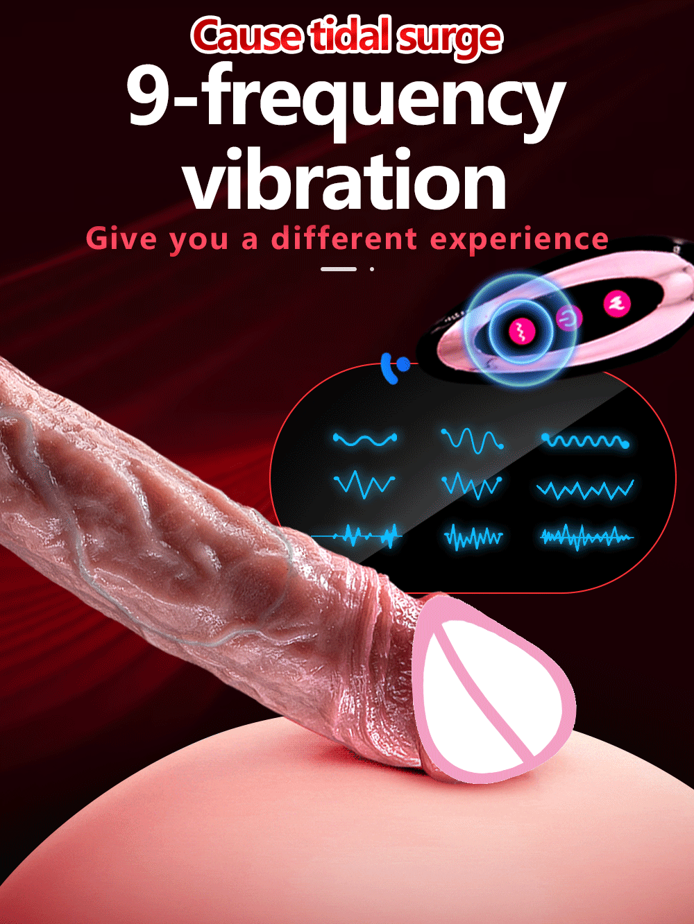 Realistic Heating Thrusting Dildo G Spot Clitoris Anal Stimulator Silicone Suction Cup Huge Penis Adult Sex Toy for Women Couple