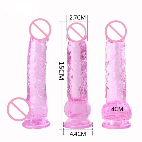 Dildo Realistic with Suction Cup Dildo for Anal Big Penis for Women Sex Toys Female Masturbator Adult Sex Product Toys Adult