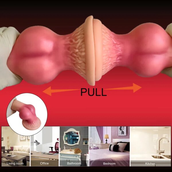 5 Sizes XXL Realistic Dog Dildos Huge Penis with Suction Cup Big Butt Plug Giant Monster Cock Dick Adults Supplies for Men Women