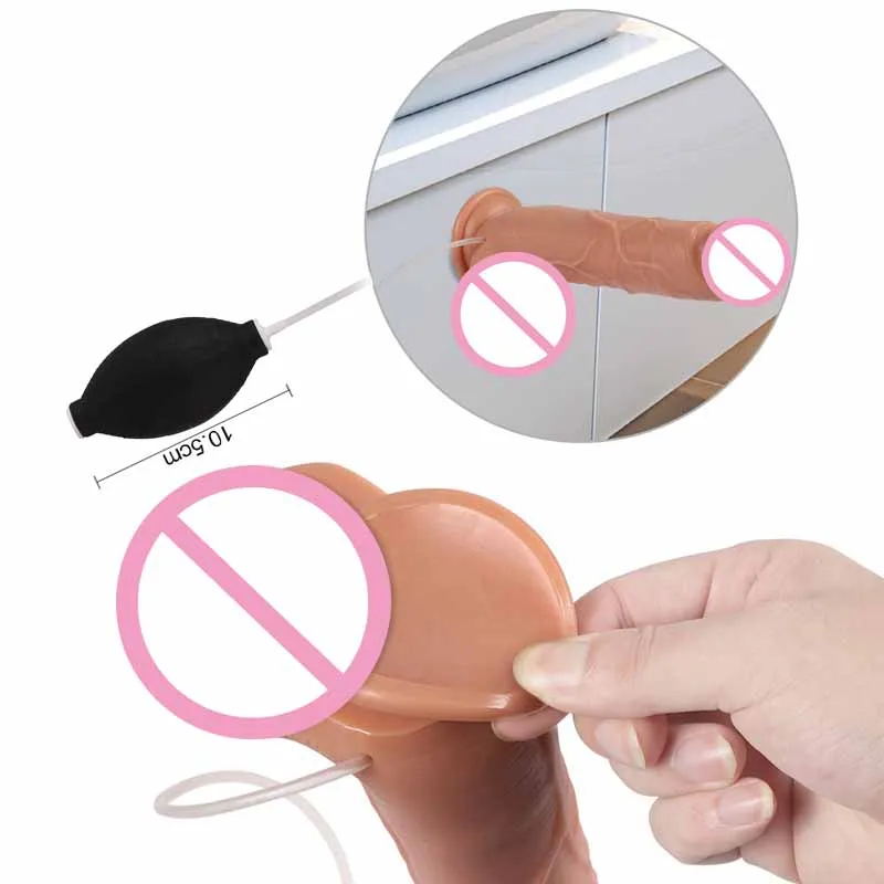 Ejaculating Realistic Spray Water Penis with Suction Cup for Women Big Dick Dildo Vagina Massager Masturbation Lesbain Sex Toy Ejaculating Realistic Spray Water Penis with Suction Cup for Women Big Dick Dildo Vagina Massager Masturbation Lesbain Sex Toy