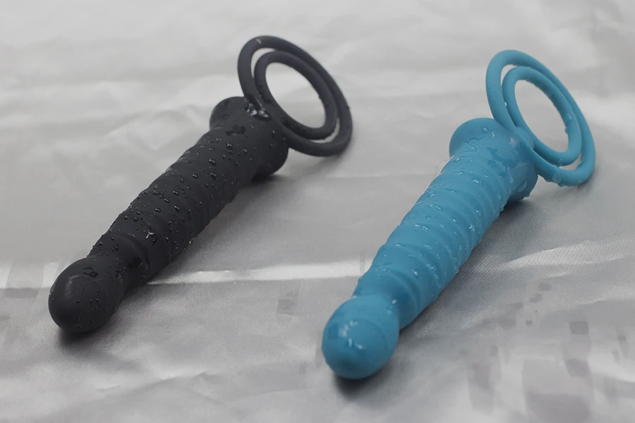 Double Penetration Dildo Vibrator for Men Wireless Control Strap On Penis Anal Plug G Spot Massager Adult Sex Toys for Couples