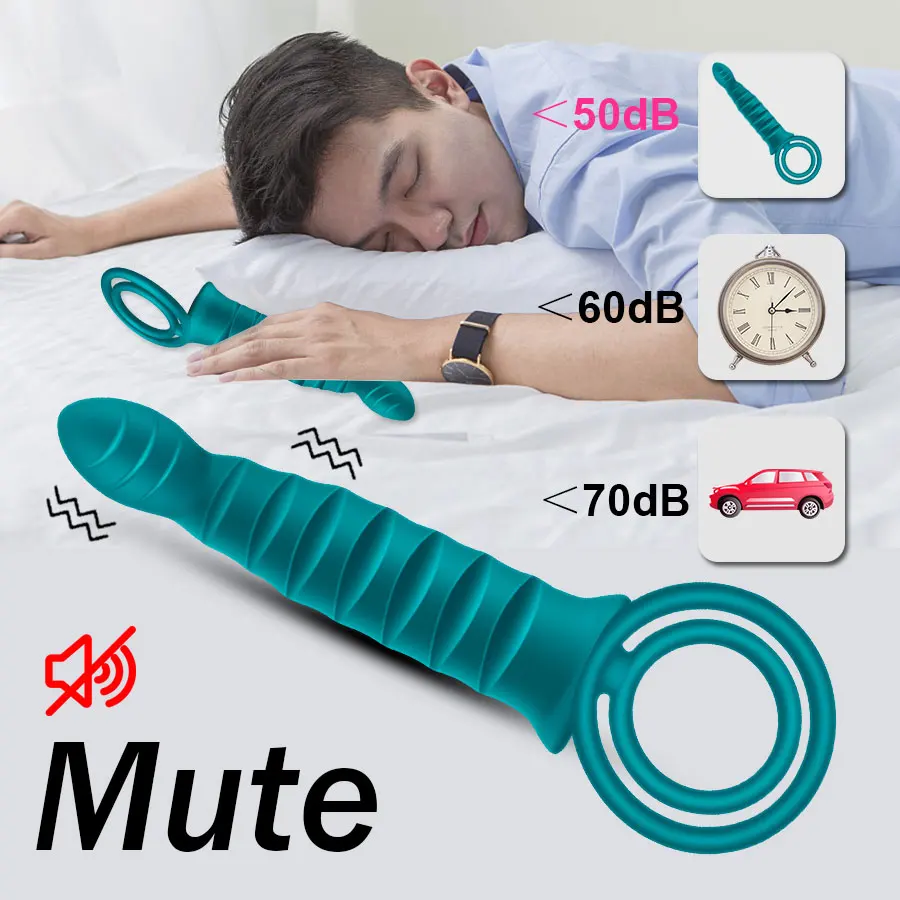  Double Penetration Dildo Vibrator Strap On Penis Anal Butt Plug Vibrator for Men Wireless Remote Adult Sex Toy For Couples