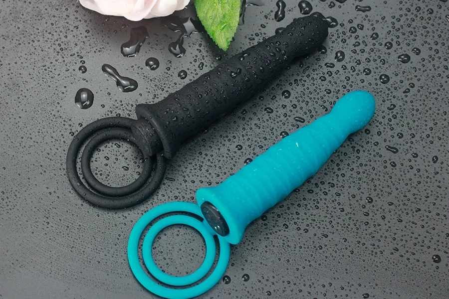  Double Penetration Dildo Vibrator Strap On Penis Anal Butt Plug Vibrator for Men Wireless Remote Adult Sex Toy For Couples