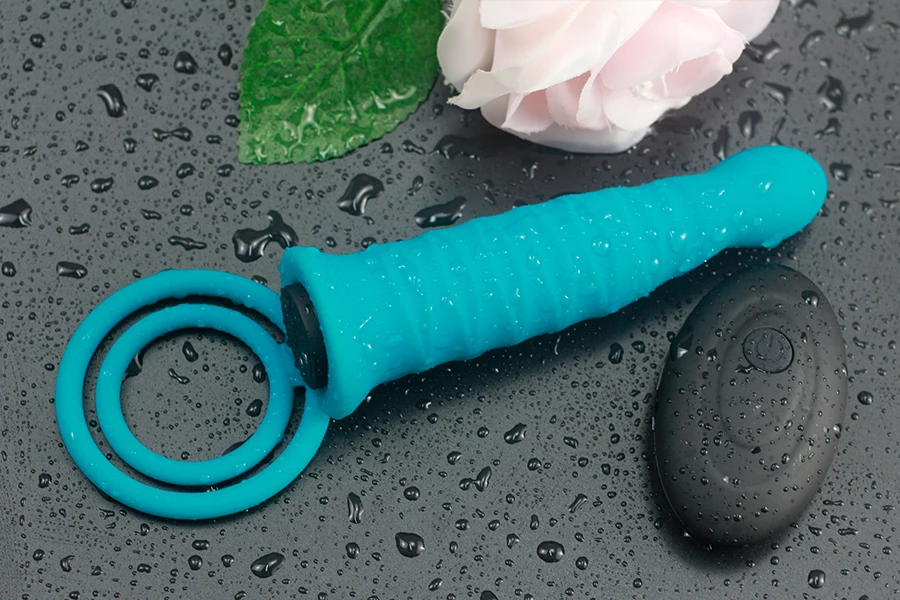  Double Penetration Dildo Vibrator Strap On Penis Anal Butt Plug Vibrator for Men Wireless Remote Adult Sex Toy For Couples
